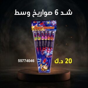 شد 6 صواريخ وسط عروض حفلات الأطفال